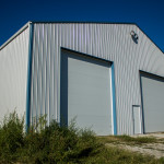 Industrial garage door