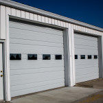 Industrial garage door