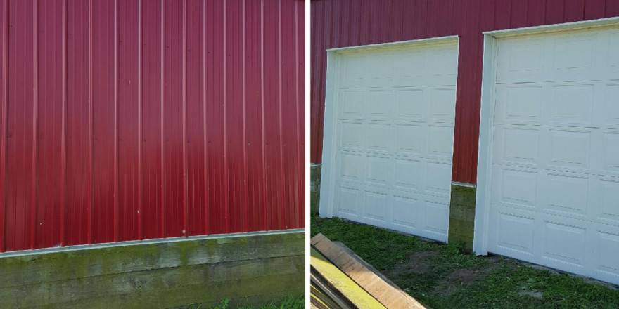 Retrofitting garage doors