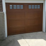 Custom wood door